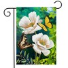 Butterflies and Poppies Spring Garden Flag Floral 18" x 12.5" Briarwood Lane - image 2 of 4