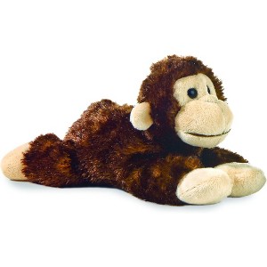 Aurora® Mini Flopsie™ Cheki Chimp™ the Monkey 8 Inch Stuffed Animal Toy - 1 of 2