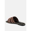 Kente Patterned Raffia Slip-On Flats Women - 3 of 4
