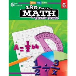 180 Days(tm) Math for Sixth Grade - (180 Days of Practice) by  Jodene Smith (Paperback) - 1 of 1