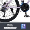 Topteng 26" Mountain Bike 27-Speed Double Disc Brake Suspension Fork MTB for Adults - 4 of 4