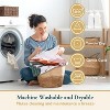 LunaLulinlk Shower Curtain with Hooks – Heavy-Duty Mold/Mildew-Resistant - 2 of 4
