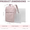 Paaaawaters Women Laptop Backpack Fits 15.6 Inch Notebook Casual Daypack Everyday Bag - 3 of 4