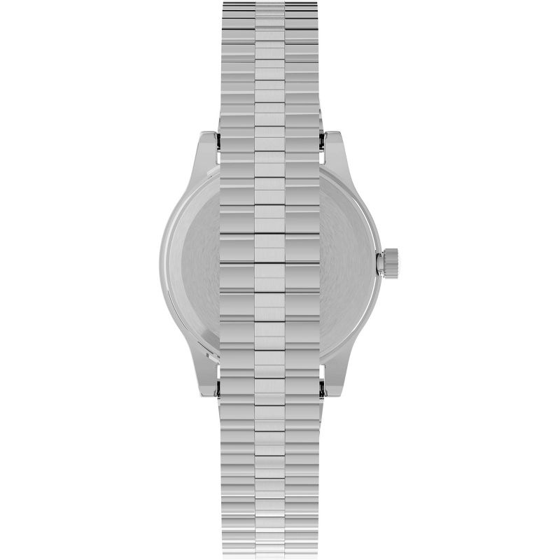 Women&#39;s Timex Indiglo Expansion Band Watch - Silver/Mother of Pearl T2M826JT, 3 of 4