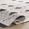 Nuloom Joanna Diamond Trellis Soft Shag Fringe Kitchen Runner Indoor Area Rug - Hallway, Entryway, 2' 8" x 8', Beige - 4 of 4