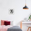 Stupell Industries Black Glam Drip Logo Framed Giclee Art - 2 of 4