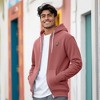 Dalix Lightning Bolt Glow in the Dark Embroidered Zip Hoodie Fleece Long Sleeve Pocket Warm Soft Mens - 4 of 4