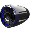 Wet Sounds REV 12 HD 12" Horn Loaded Compression Driver Tower Speakers with XS Grills, 400 Watts RMS, Black, Pair - 3 of 4