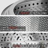 AMERLIFE Large Smokeless Fire Pit 26" with Stand Wood Burning Stainless Steel Outside Firepits for Outdoor Backyard Patio Garden - 2 of 4