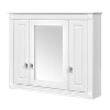 Chery Life 34.4''W x 28.74''H x 7.13''D Bathroom Wall Cabinet with Mirror & 4 Shelves - 2 of 4