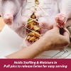 HIC Kitchen Turkey Lacer Kit, Includes 6 Lacing Pins & Butcher's Twine - 3 of 4