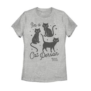 Women's Disney Hocus Pocus I'm a Cat Person T-Shirt - 1 of 3