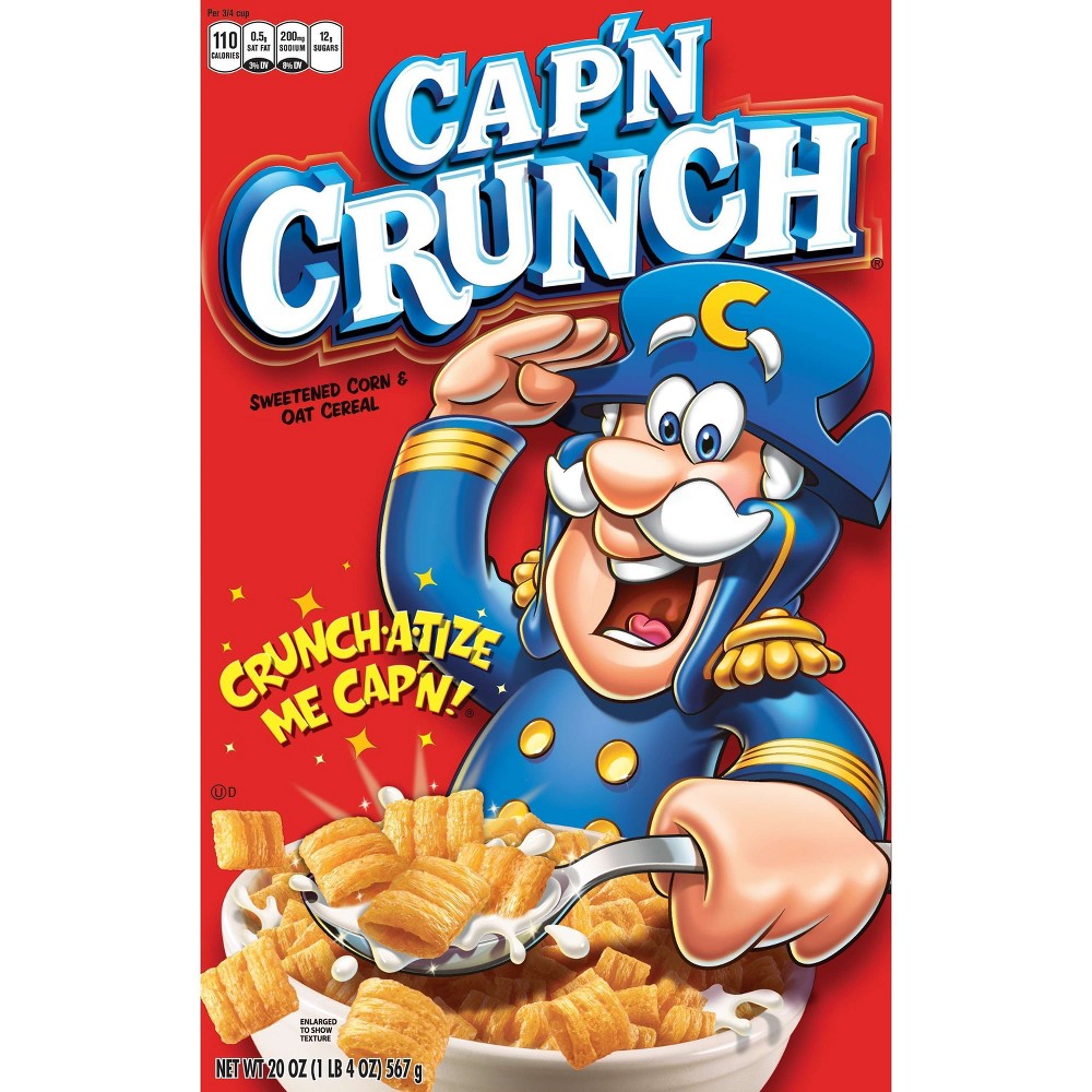 UPC 030000063019 Cap'N Crunch, Red Box, 20Ounce (Pack of 5