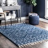 Nuloom Vasiliki Moroccan Global Tassel Indoor Area Rug - 2 of 4