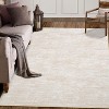 Machine Washable Modern Abstract Area Rug, Non-Slip Soft Velvet Low-Pile Carpet for Living Room, Bedroom, Dining Room, Pet-Friendly - 2 of 4