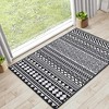 Machine Washable Moroccan Geometric Floor Mat - 2 of 4