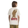 Levi's® Boys' Short Sleeve Grizzly Bear Graphic T-Shirt - Cream - 2 of 3