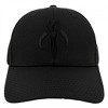 Adult Star Wars Boba Fett Mythosaur Black on Black Snapback Hat - 2 of 4
