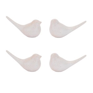 Ceramic Bird Figurine (Set of 4) - 1 of 4
