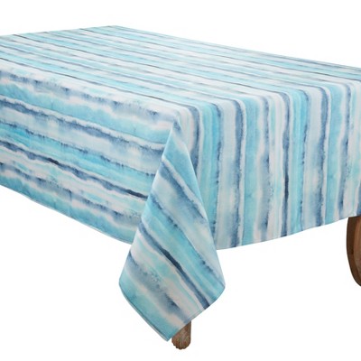 Saro Lifestyle Watercolor Print Tablecloth : Target