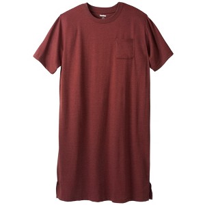KingSize Men's Big & Tall Lightweight T-Shirt Nightshirt - 1 of 4