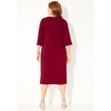 Catherines Bell-Sleeve Lace-Up Shift Dress - 3 of 4