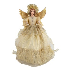 Season's Designs 16In Gold Angel Tree Topper - 1 of 1