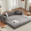 4-in-1 Convertible Sleeper Sofa Bed with Modular Design, Folding Structure and Versatility for Apartment or Bedroom-Maison Boucle - 2 of 4