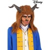 HalloweenCostumes.com    Brown Beast Hood with Horns, Brown - 3 of 4