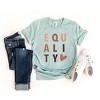 Simply Sage Market Women's Equality Heart Short Sleeve Graphic Tee - 3 of 3
