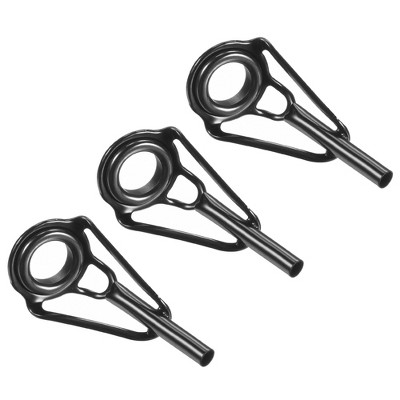 Unique Bargains Tube Dia Fishing Rod Tips Repair Kit Stainless Steel Ring Guide