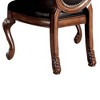Acme Furniture Chateau De Ville Dining Chairs Black Synthetic Leather/Cherry Finish - 3 of 4
