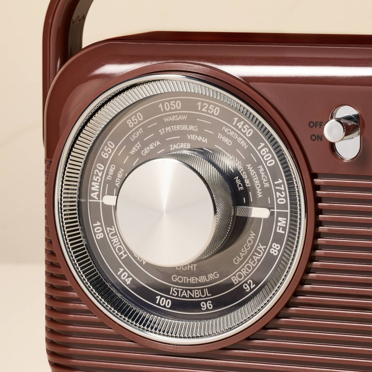 Spectrum Brown Bluetooth Radio - Hearth & Hand™ with Magnolia - thumbnail 4