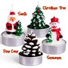 ArtCreativity Christmas Tealight Candle Set (Pack of 12) - 3 of 4