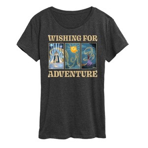 Women's - Disney - Wishing For Adventure Short Sleeve Graphic T-Shirt - 1 of 4