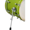 PDP by DW New Yorker 4-Piece Shell Pack With 16" Bass Drum Electric Green Sparkle - 4 of 4