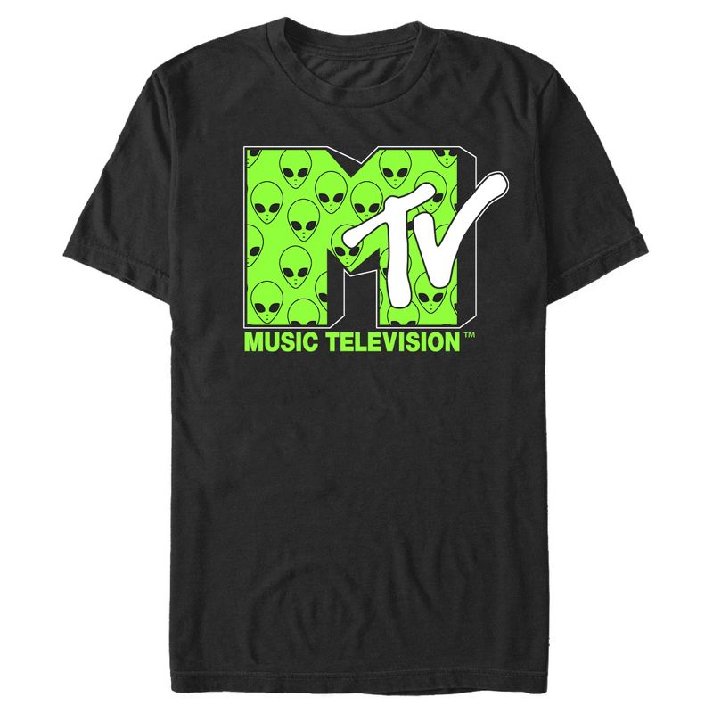 Men's MTV Alien Logo T-Shirt, 1 of 5