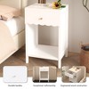 SeaCamel White Kids Book Organizer - Toy Storage Cabinet & Children Bookcase for Bedroom/Playroom - 4 of 4