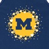 NCAA Michigan Wolverines Toddler Girls' Ruffle Dress - 3 of 3