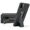 Nakedcellphone Case with Stand and Belt Clip Holster for Samsung Galaxy A22 - Black - 4 of 4