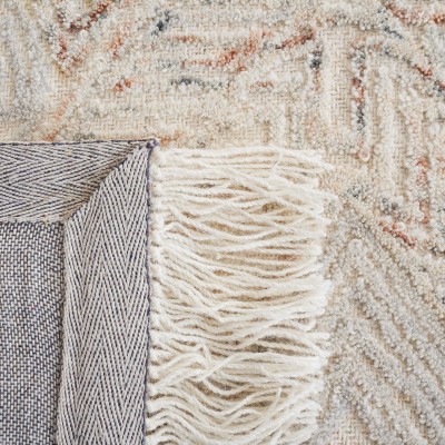 Ivory and Grey Hand-Tufted Wool Runner Rug, 2 ft. 3 in. x 8 ft.