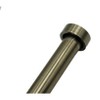 Linen Avenue End Cap Single and Double Window Curtain Rod Set - 2 of 4