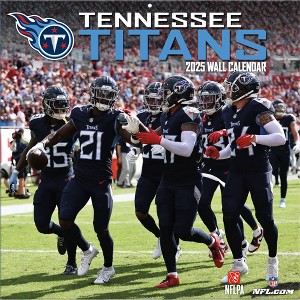 NFL Tennessee Titans 2025 12"x12" Team Wall Calendar - 1 of 4