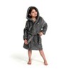 Linum Kids 100% Polyester SUPER PLUSH Double Brushed Hooded Bathrobe - 4 of 4