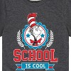 Boys' - Dr. Seuss - Cat In The Hat School Is Cool Short Sleeve Graphic T-Shirt - 2 of 4