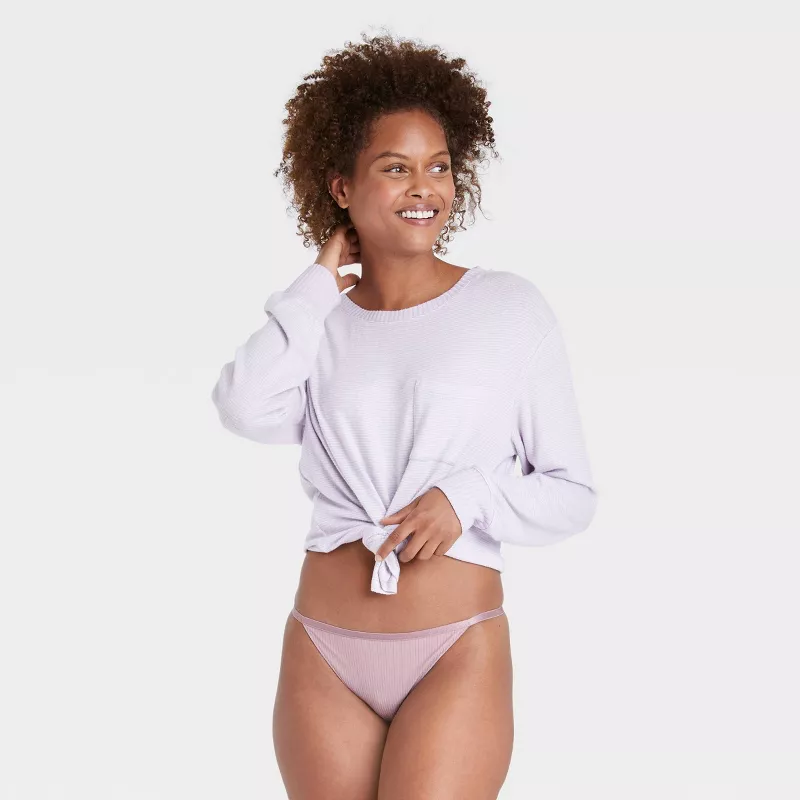 Women's Animal Print Lace Bikini Underwear - Uganda