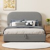Teddy Fleece Full? Size Upholstered Platform Bed with Hydraulic Storage System - 2 of 4
