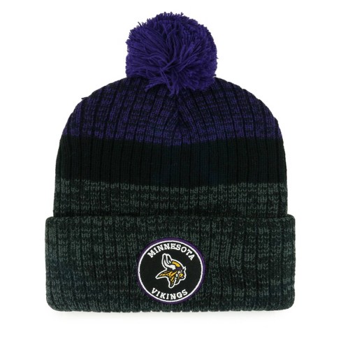 Minnesota Vikings Hat Knit Hat Wool Hat Purple Hat 