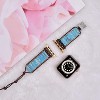 Worryfree Gadgets Handmade Band with Natural Stone for Apple Watch 38/40/41mm, 42/44/45mm iWatch Band Series 8 7 6 SE 5 4 3 2 1 - 3 of 4
