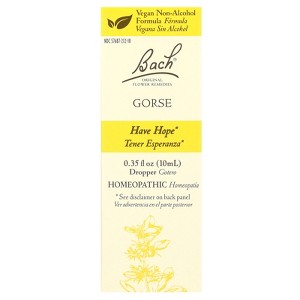 Bach Original Flower Remedies, Gorse, 0.35 fl oz (10 ml) - 1 of 4